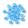 25Pcs Round Imitation Cat Eye Resin Beads RESI-FS0001-65D-1