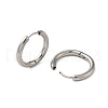 304 Stainless Steel Hoop Earrings EJEW-P177-P-23-2