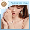  2 Strands Handmade Czech Lampwork Beads Strands LAMP-NB0002-08B-6