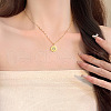 Sunflower Zinc Alloy Resin Pendant Necklaces FS-WGB950E-01-3