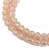 Handmade Foil Lampwork Beads Strands FOIL-K003-06A-04-3