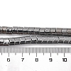 Electroplated Synthetic Non-magnetic Hematite Beads Strands G-Q174-01-6