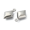 Non-Tarnish 304 Stainless Steel Pendants STAS-L024-015P-2
