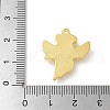 304 Stainless Steel Pendants STAS-I330-033G-3