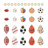 DIY Sports Themed Pendants Jewelry Making Finding Kits DIY-PJ0001-35-2