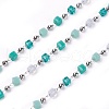 Handmade Glass Beaded Chains CHC-F008-A14-P-3