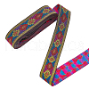 Ethnic Style Embroidery Polyester Ribbons OCOR-WH0079-95-1