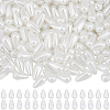 SOFPLATE 200Pcs 2 Styles ABS Plastic Imitation Pearl Charms KY-SP0001-11-1