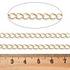 Brass Curb Chains KK-P304-02C-KCG-2
