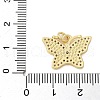 Brass Micro Pave Cubic Zirconia Pendants KK-P293-10G-3