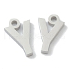 304 Stainless Steel Charms STAS-G244-01G-2