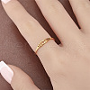 Hollow Moon Phase 304 Stainless Steel Finger Rings FS-WG454BE-06-2