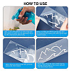 Gorgecraft 5 Sheets 5 Styles PVC Waterproof Stickers DIY-GF0006-27-5