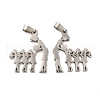 Non-Tarnish Mother's Day/Teachers' Day 201 Stainless Steel Pendants STAS-K251-022P-1