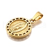 304 Stainless Steel Pendants STAS-B086-10B-G-2