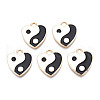 Alloy Enamel Pendants PALLOY-N153-53-1