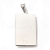 Non-Tarnish 304 Stainless Steel Religion Pendants STAS-E184-23P-2