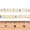 Transparent Glass Beads Strands EGLA-N016-6mm-05-4