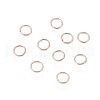 304 Stainless Steel Open Jump Rings X-STAS-O098-01RG-03-1