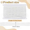FINGERINSPIRE 15 Yards Cotton Embroidery Flower Lace Ribbons SRIB-FG0001-24-2