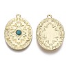 Tibetan Style Alloy Pendants PALLOY-R113-16G-NR-2