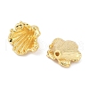 Brass Bead Caps KK-V015-01G-01-2