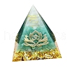 Natural Green Aventurine Orgonite Pyramids PW-WG91989-01-5