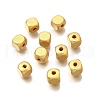 Spray Painted Wooden Beads WOOD-P021-01B-02-1