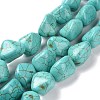 Synthetic Turquoise Beads Strands TURQ-G506-2-1