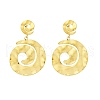 304 Stainless Steel Dangle Stud Earrings for Women EJEW-K268-13C-G-4