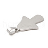 Non-Tarnish 304 Stainless Steel Pendants STAS-A086-05P-2