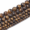 Natural Tiger Eye Beads Strands G-S333-6mm-001-2