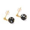 Sterling Silver Dangle Earrings EJEW-K273-21G-1