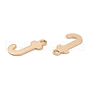 201 Stainless Steel Charms STAS-C021-06G-J-2