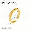 Minimalist Stainless Steel Cuff Rings RA9711-1-1