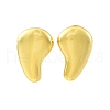 Brass Stud Earrings EJEW-H158-05B-G-4