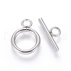 Non-Tarnish 304 Stainless Steel Toggle Clasps STAS-G204-01D-P-1