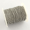 Tarnish Resistant 304 Stainless Steel Cable Chains CHS-Q001-15-2
