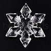 Transparent Acrylic Connector Charms TACR-T028-04B-2