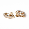 Alloy Rhinestone Pendants PALLOY-P287-06G-01-3