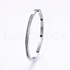 304 Stainless Steel Bangles BJEW-P223-20P-1