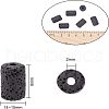  2 Strands Natural Lava Rock Beads Strands G-NB0002-19-4