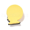 Moon with Castle Opaque Resin Cabochons RESI-F031-06-3