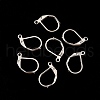 Iron Leverback Earring Findings EJEW-WH0014-02P-1