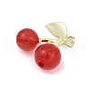 Alloy & Acrylic Pendants PALLOY-S053-01LG-A-2