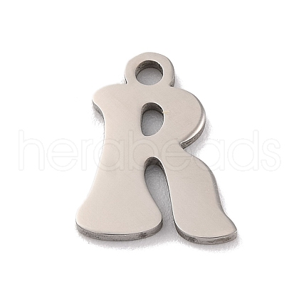 Non-Tarnish 201 Stainless Steel Charms STAS-U016-01P-R-1