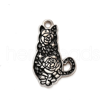 Alloy Enamel Pendants FIND-V001-02P-03-1