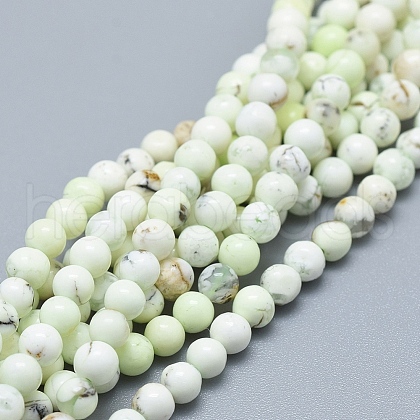 Natural Australian Turquoise(Jasper) Beads Strands G-D0010-06A-4mm-1