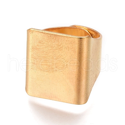 Brass Finger Rings RJEW-WH0001-01G-1