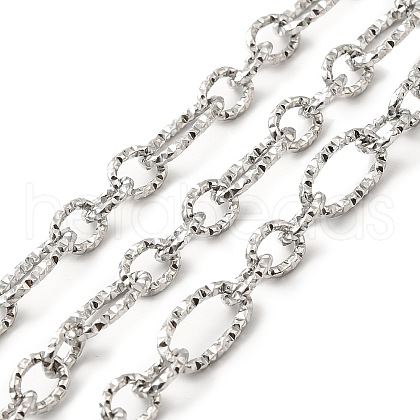 304 Stainless Steel Figaro Chain STAS-C079-20P-1